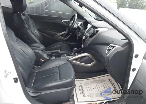 2015 Hyundai Veloster Flex из США, поврежденный, VIN KMHTC6AD1FU222147